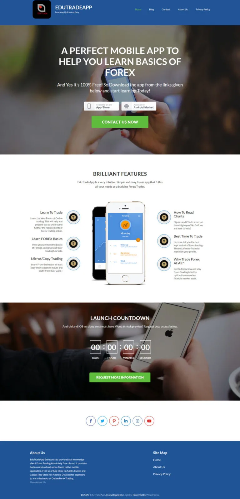 App Site sample